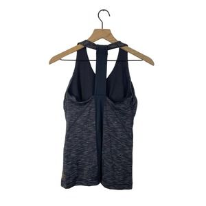 🖤 3/$25 SALE!!! 
Lucy grey black racer back work out tank top medium